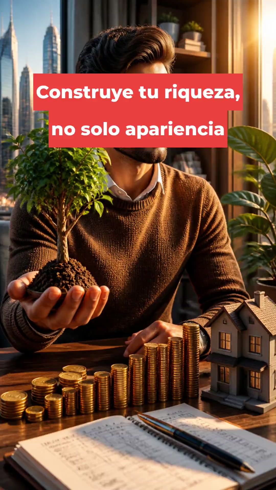 Construye tu riqueza, no solo apariencia