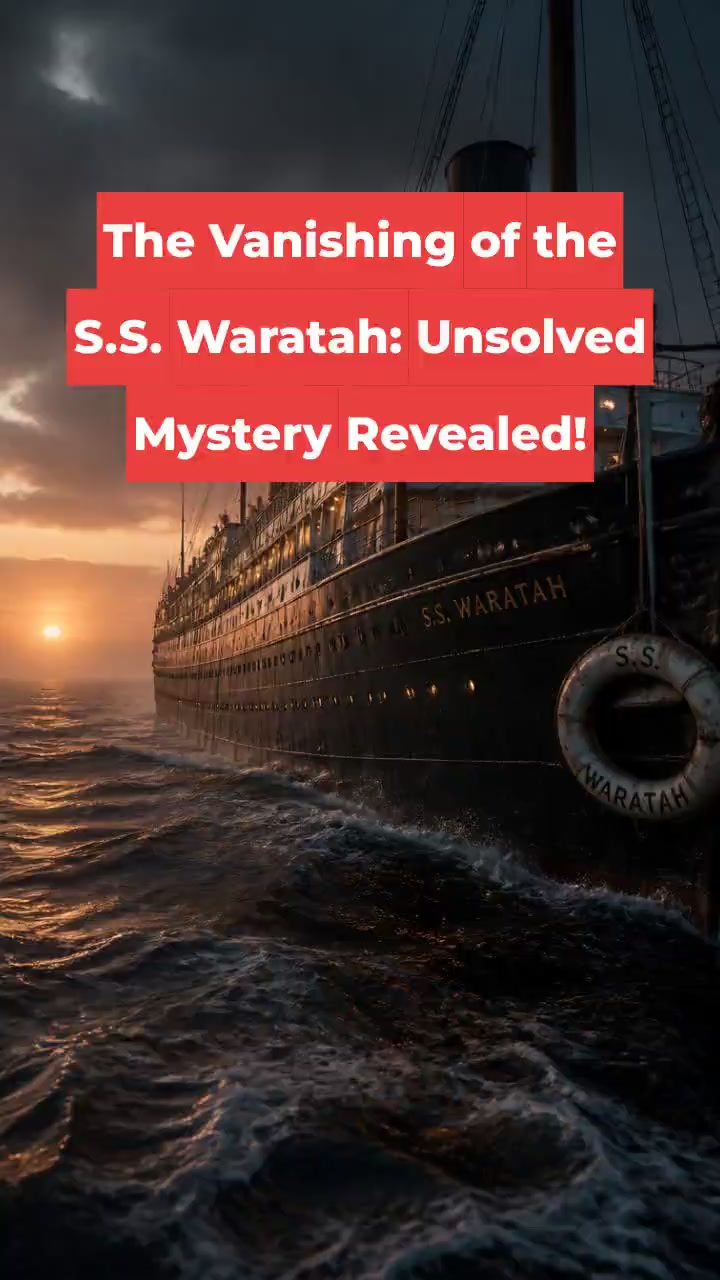 The Vanishing of the S.S. Waratah: Unsolved Mystery Revealed!
