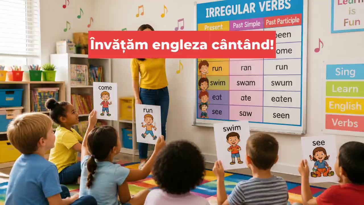 Învățăm engleza cântând!