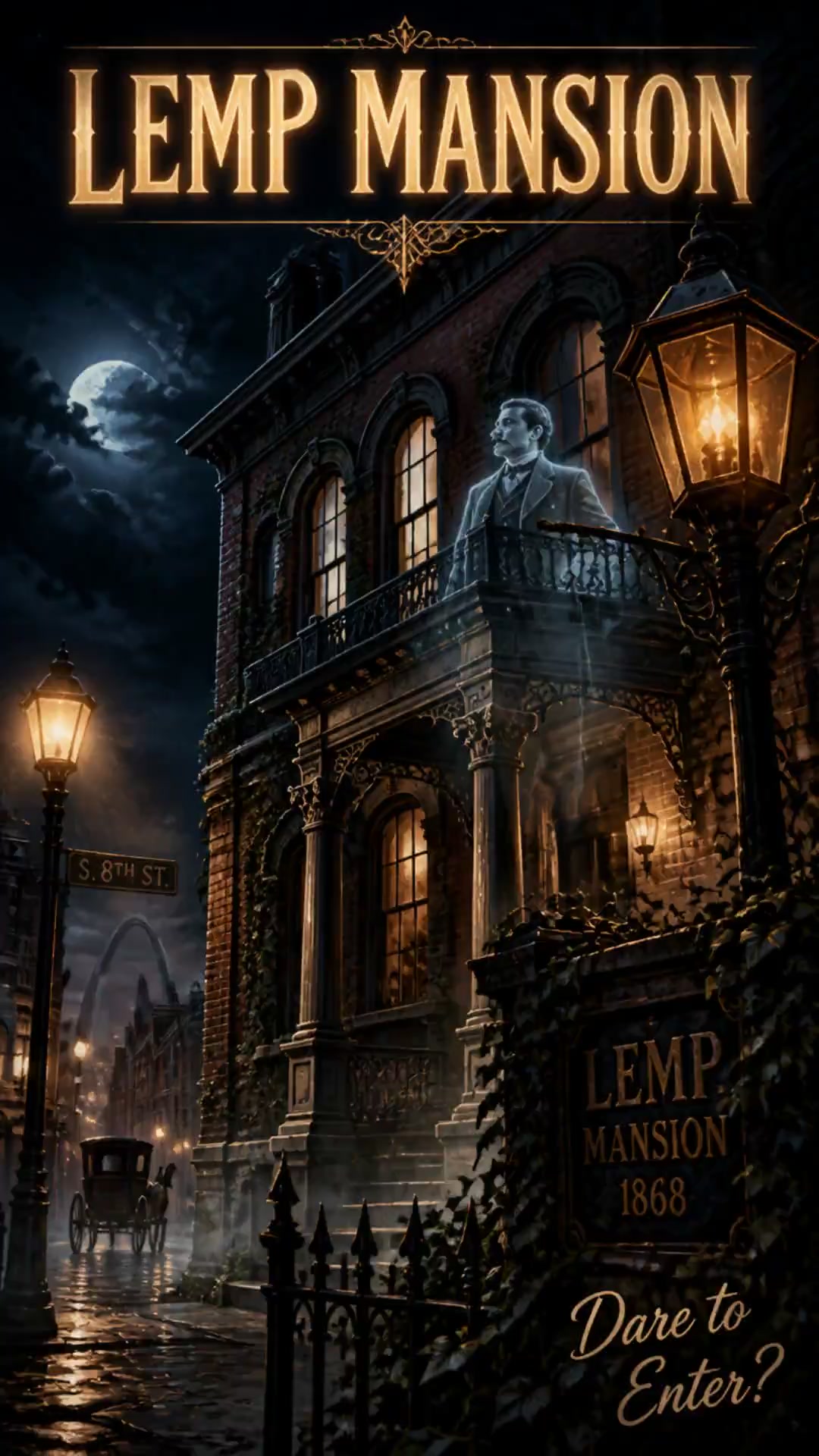 Dare to Enter the Haunted Lemp Mansion?