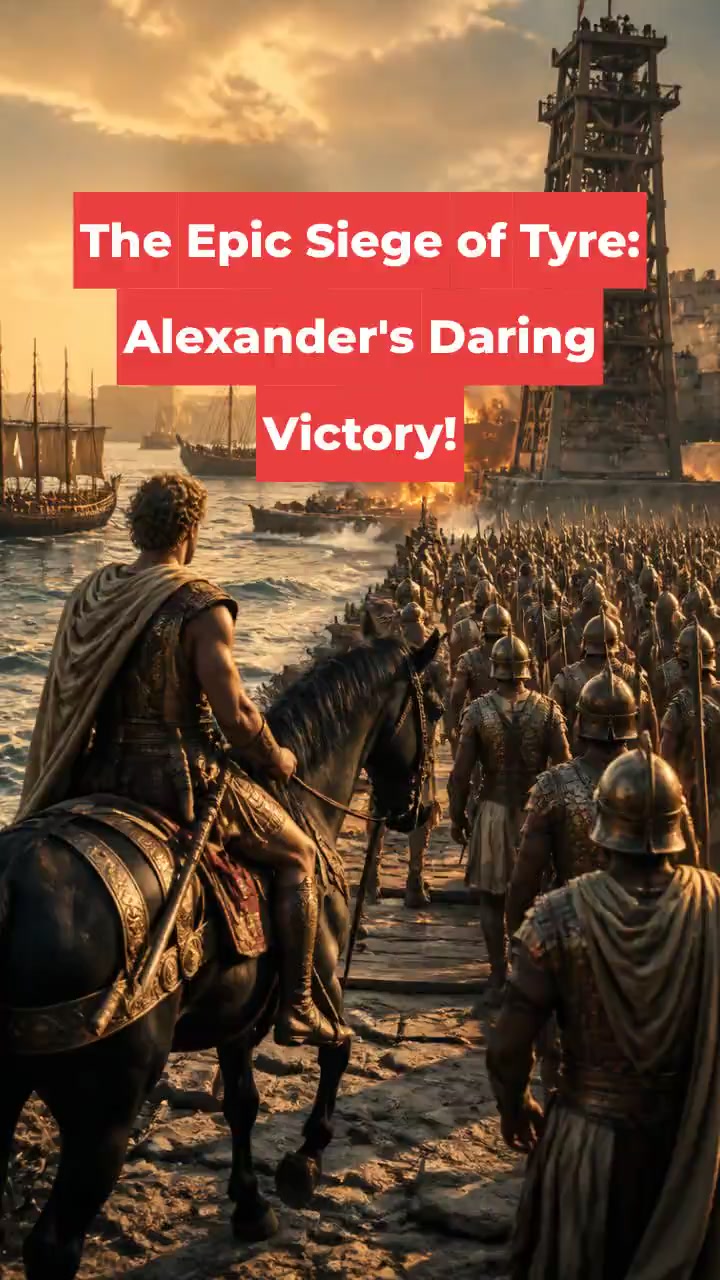 The Epic Siege of Tyre: Alexander's Daring Victory!