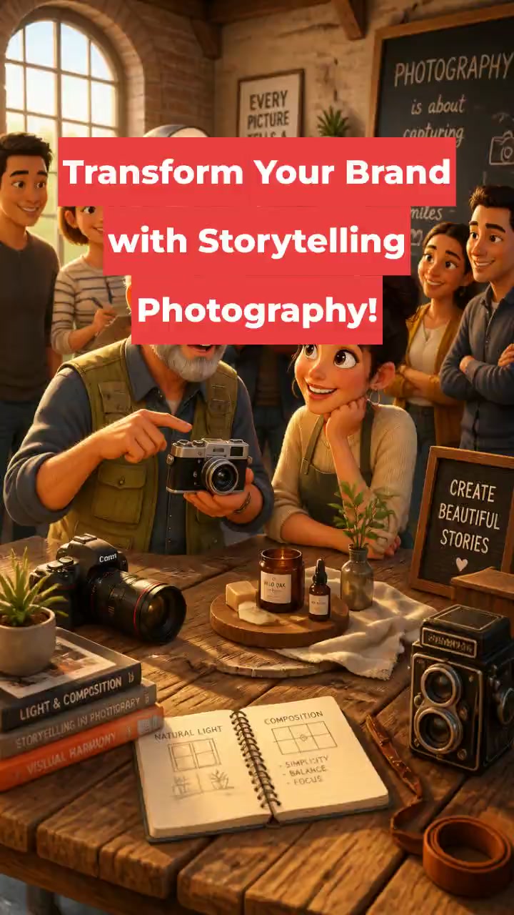 Transform Your Brand with Storytelling Photography!
