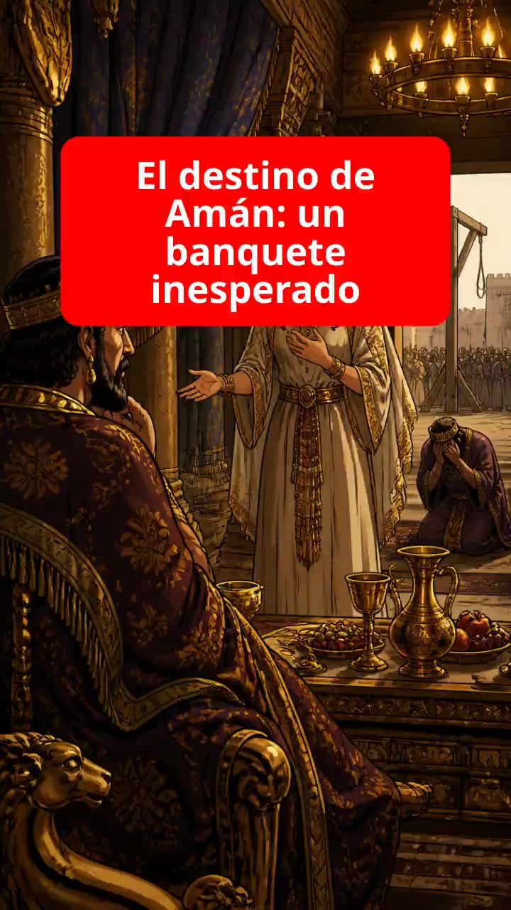 El destino de Amán: un banquete inesperado