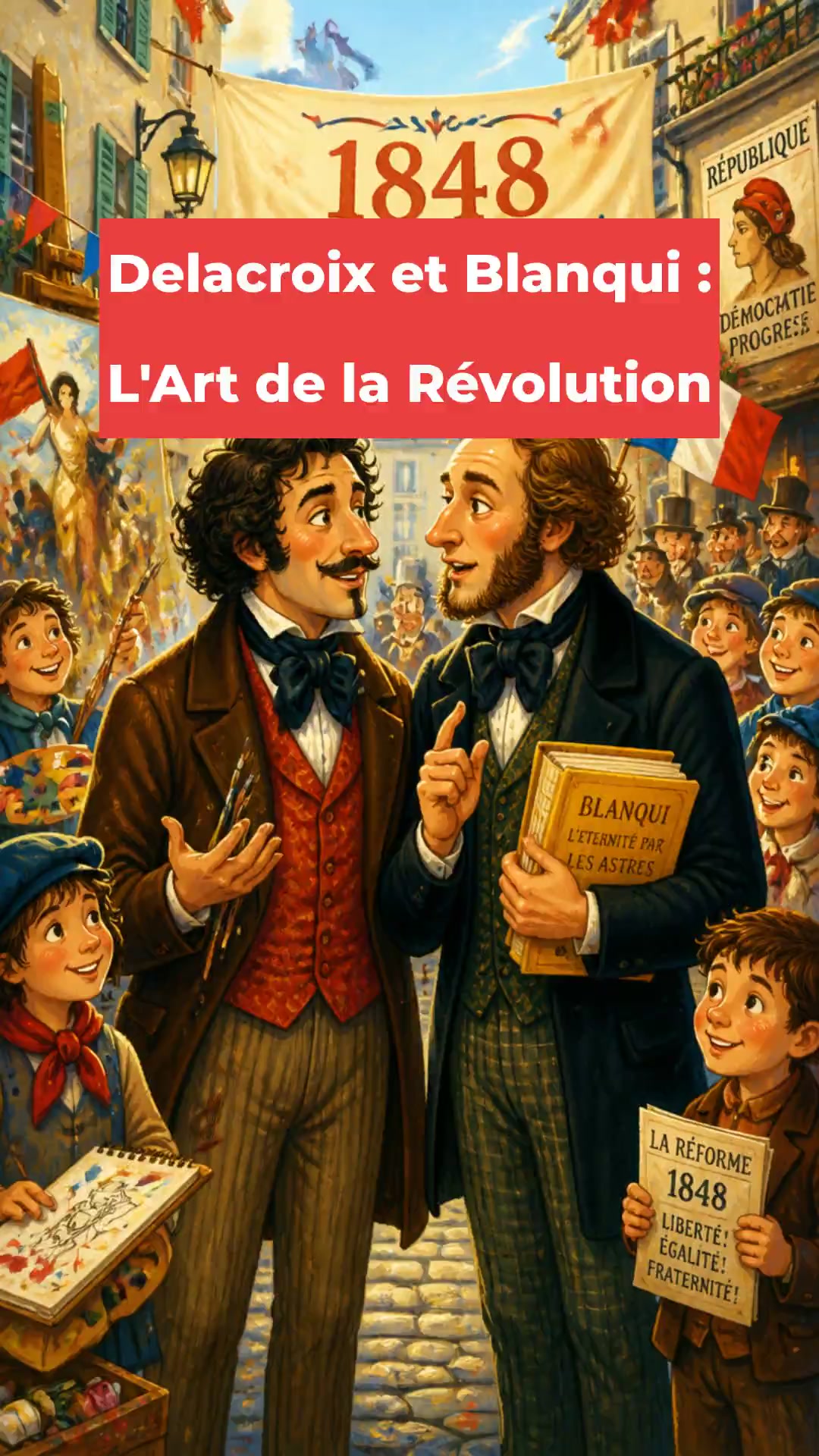 Delacroix et Blanqui : L'Art de la Révolution