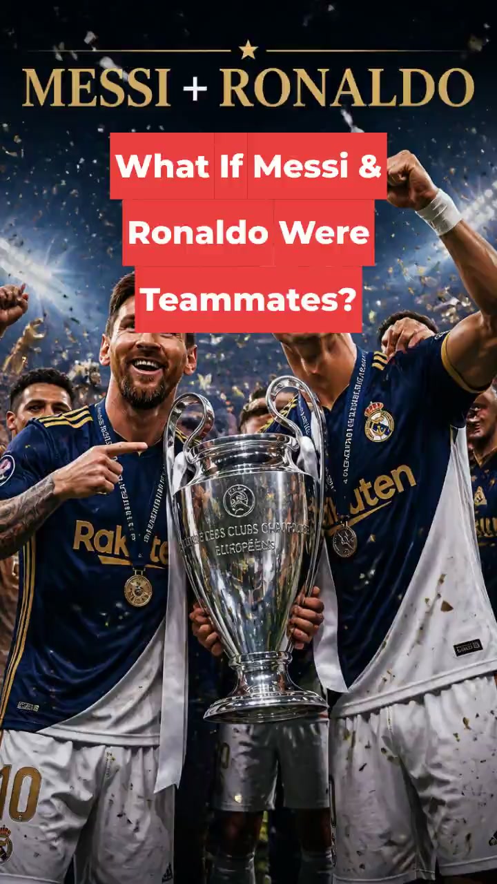 What If Messi & Ronaldo Were Teammates?