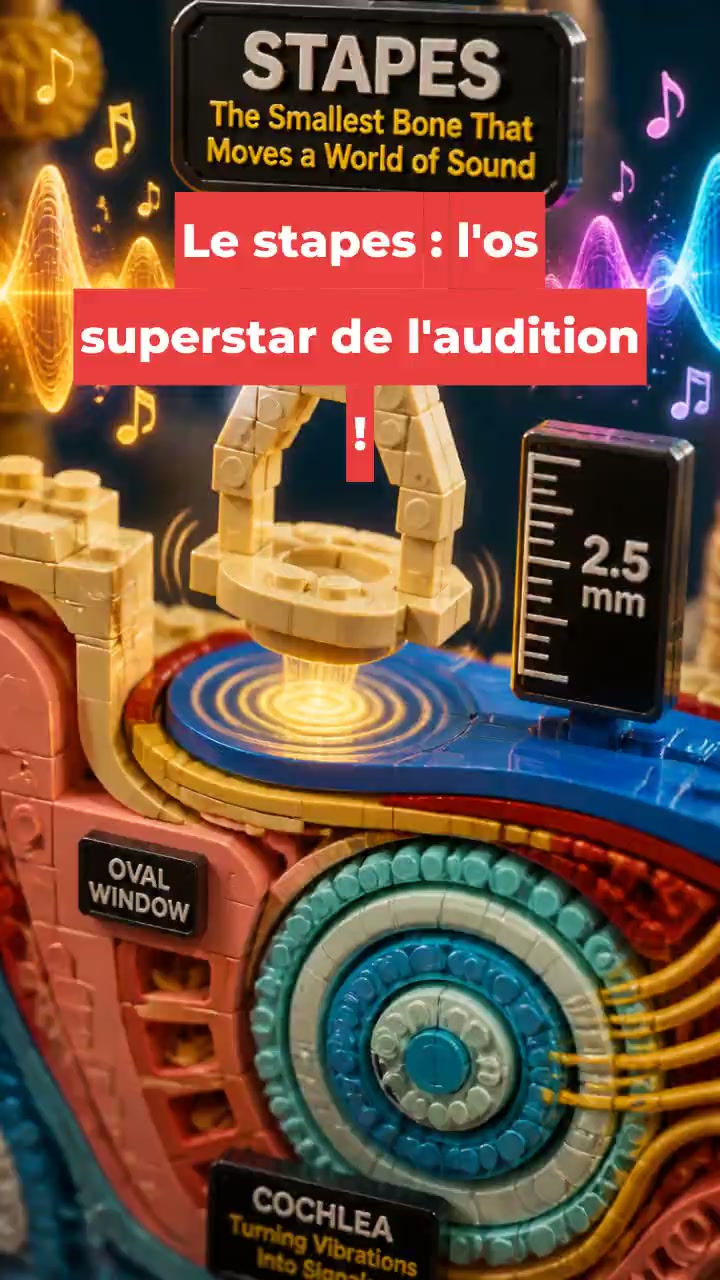 Le stapes : l'os superstar de l'audition !
