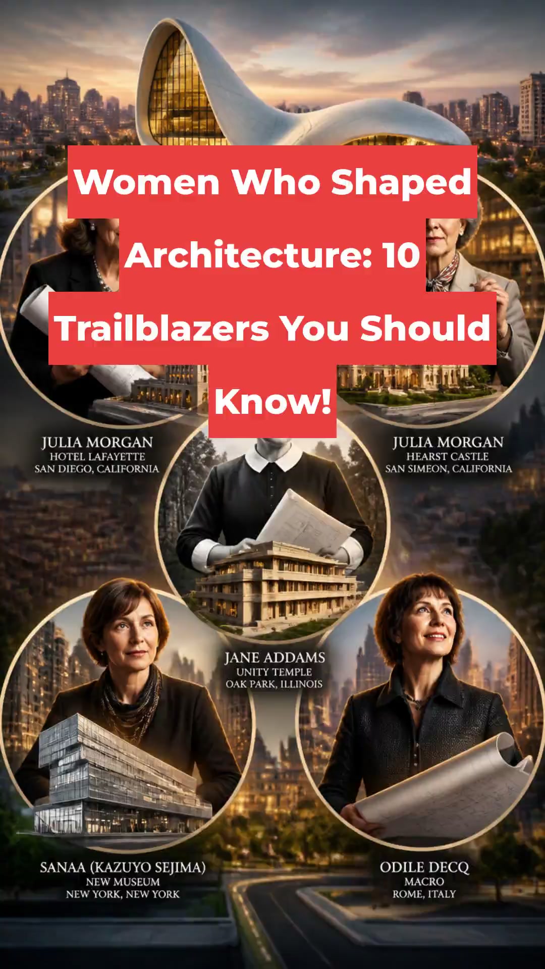 Women Who Shaped Architecture: 10 Trailblazers You Should Know!