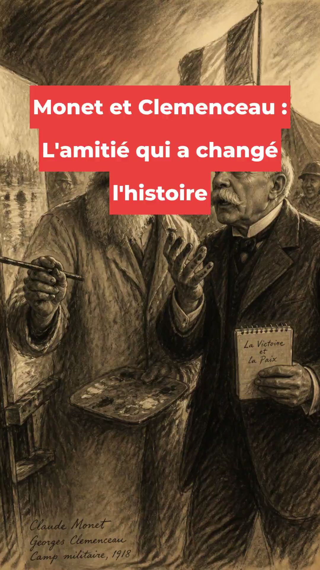 Monet et Clemenceau : L'amitié qui a changé l'histoire
