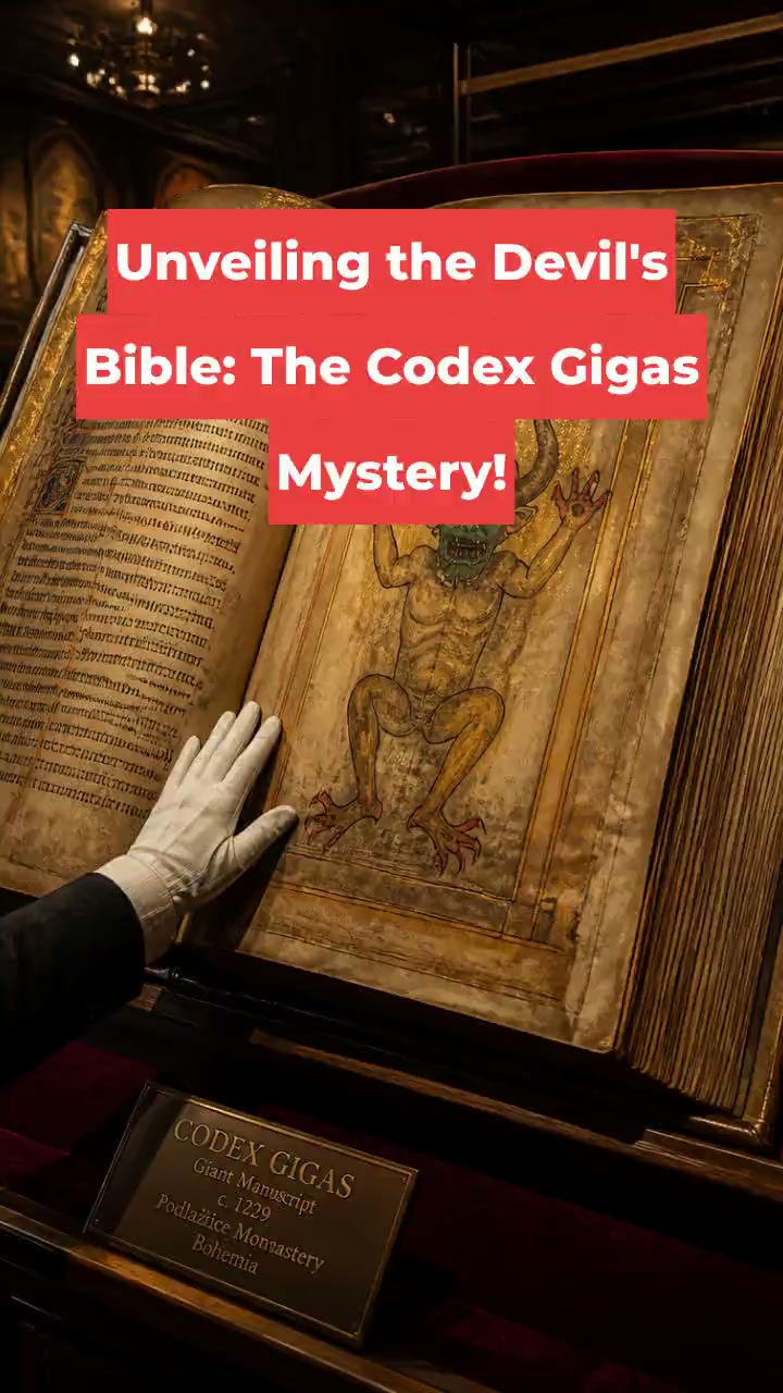 Unveiling the Devil's Bible: The Codex Gigas Mystery!