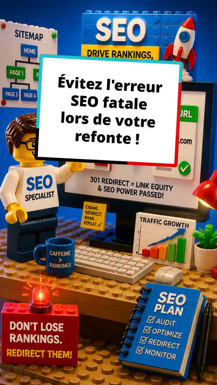Évitez l'erreur SEO fatale lors de votre refonte !