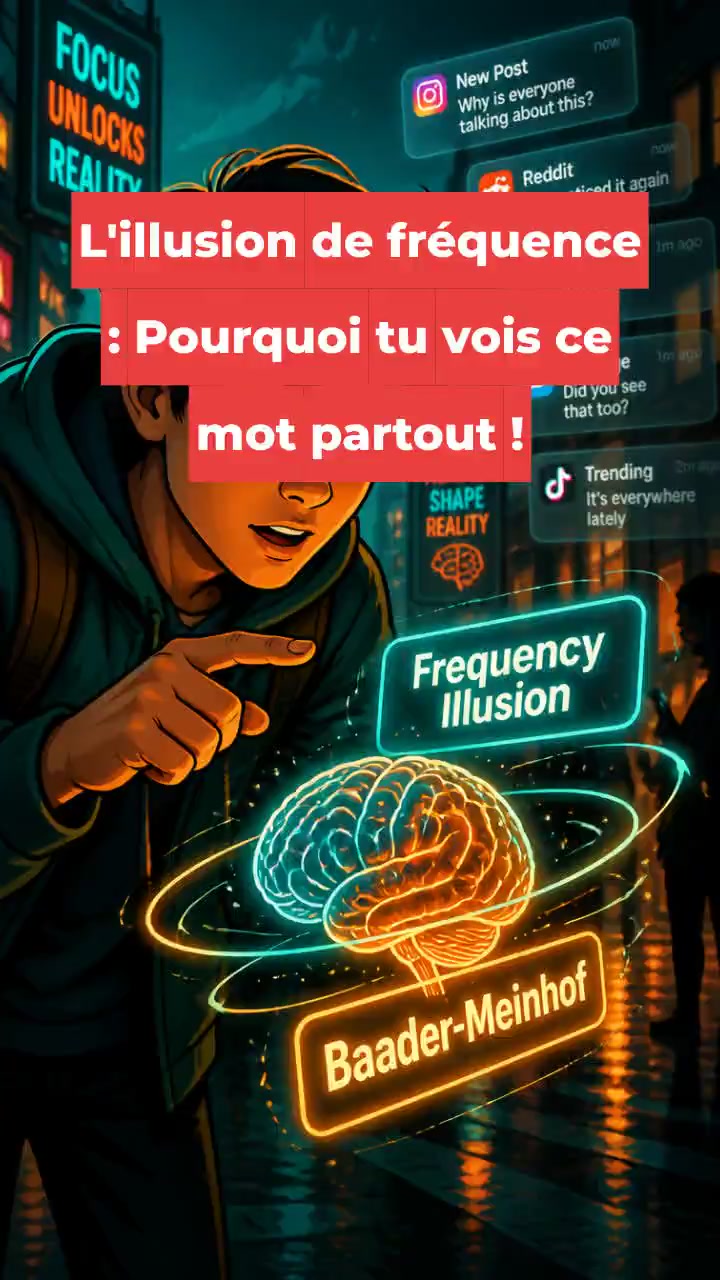 L'illusion de fréquence : Pourquoi tu vois ce mot partout !
