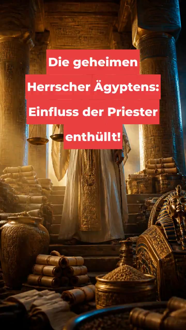 Die geheimen Herrscher Ägyptens: Einfluss der Priester enthüllt!