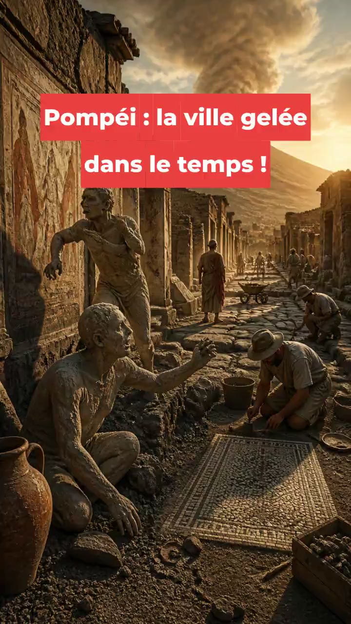 Pompéi : la ville gelée dans le temps !