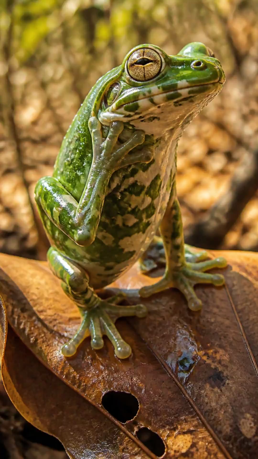 THIS FROG MAKES SUNSCREEN?!