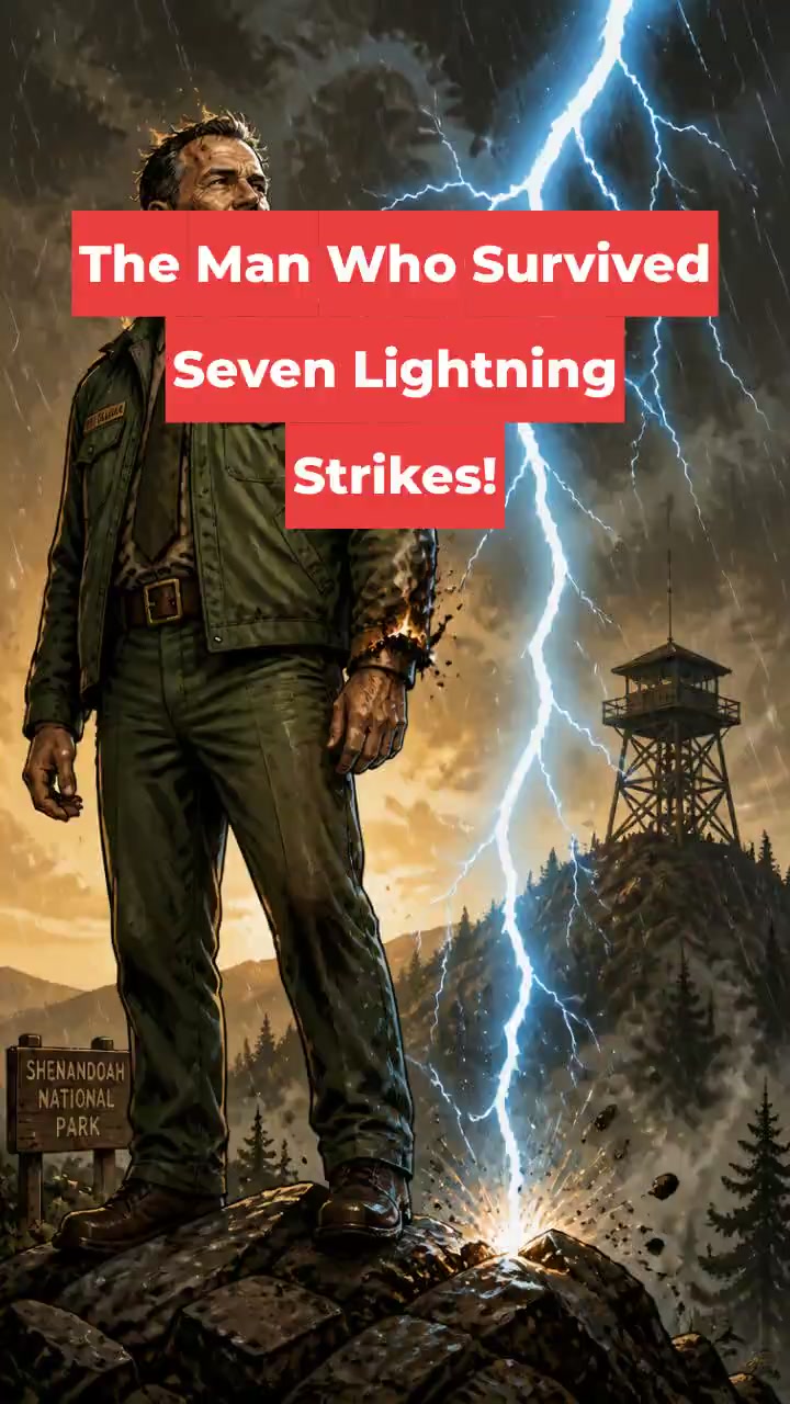 The Man Who Survived Seven Lightning Strikes!