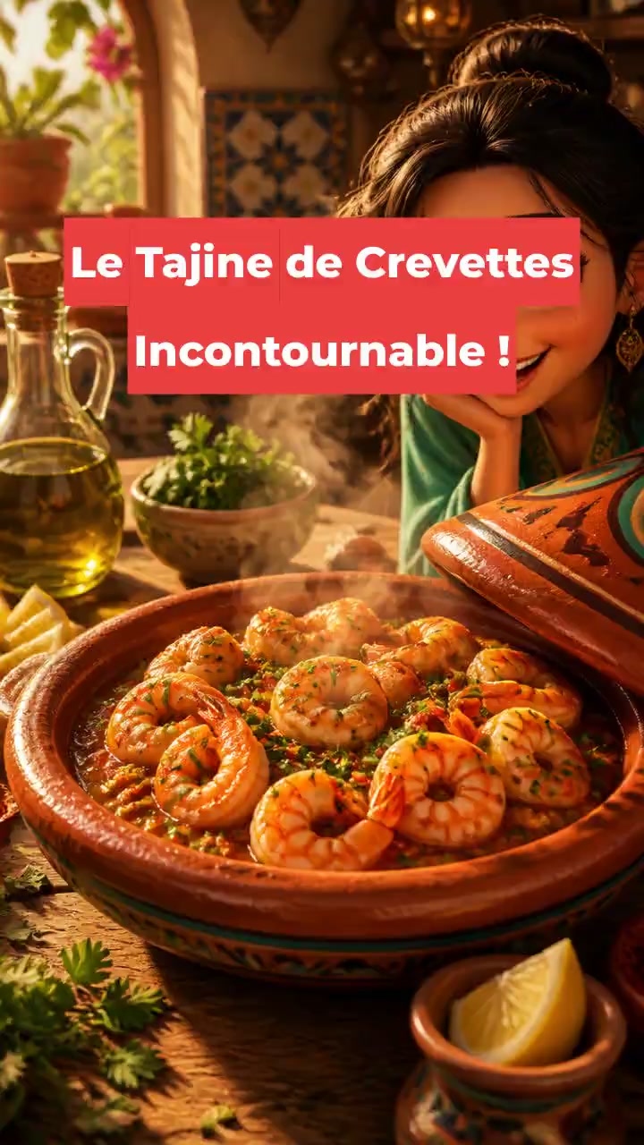 Le Tajine de Crevettes Incontournable !