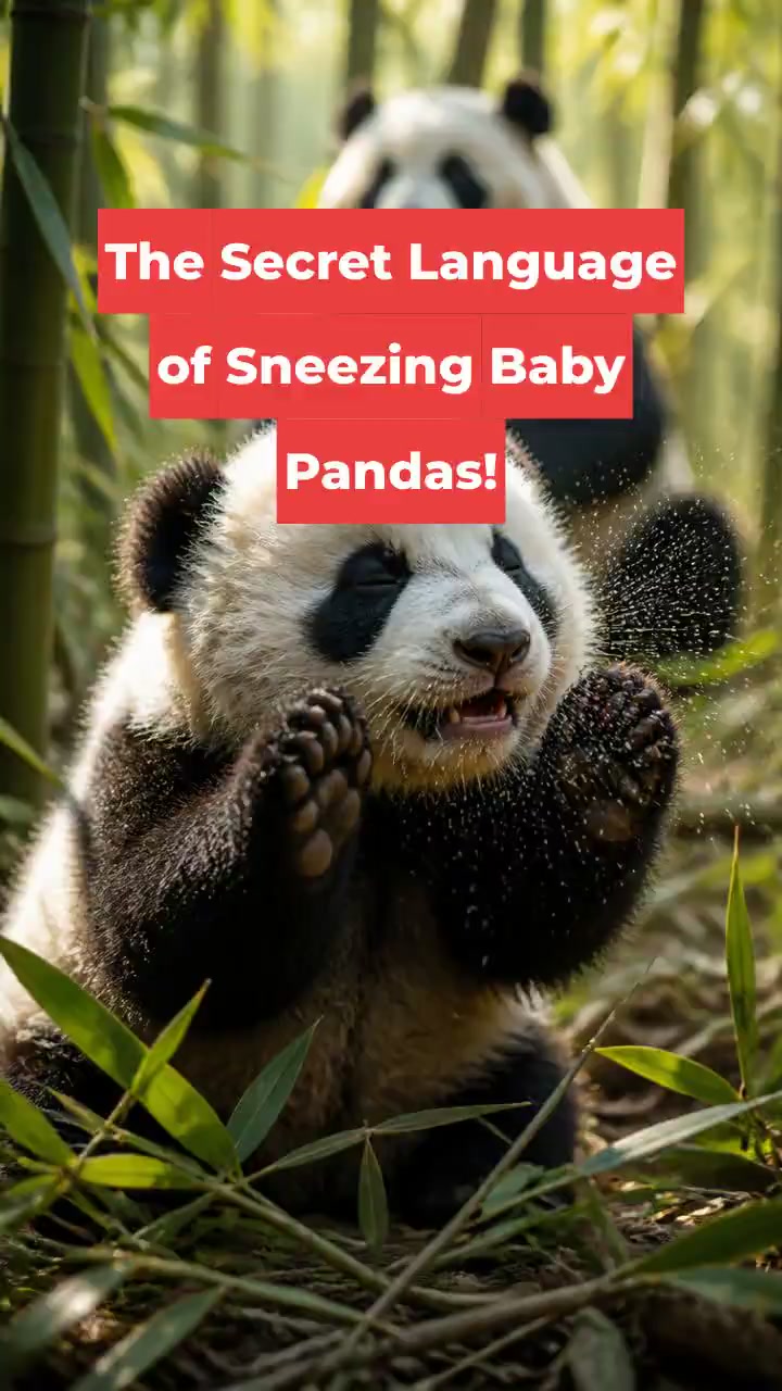 The Secret Language of Sneezing Baby Pandas!