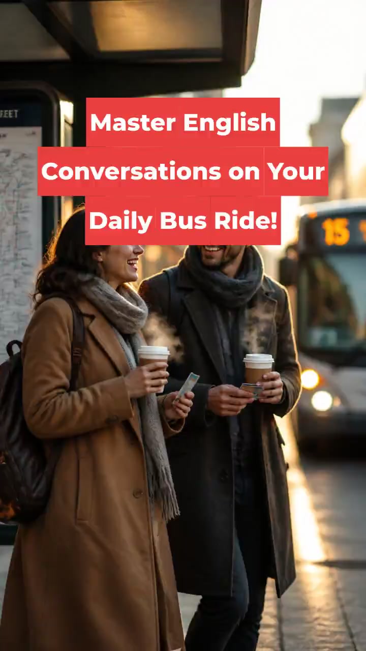 Master English Conversations on Your Daily Bus Ride!