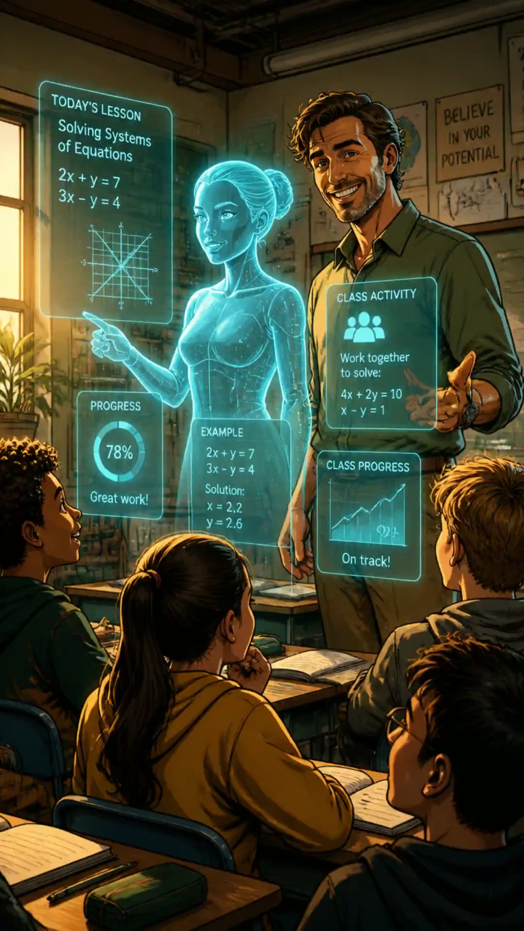 Would You Trust an AI Teacher?