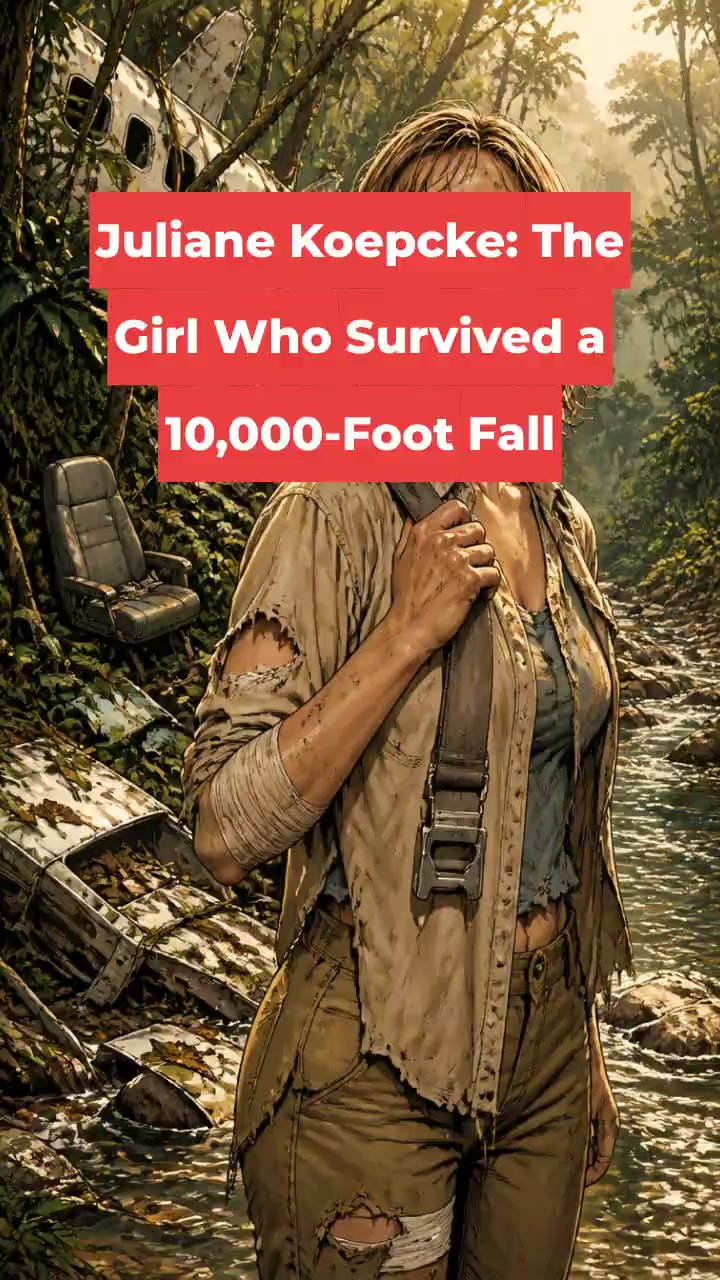 Juliane Koepcke: The Girl Who Survived a 10,000-Foot Fall