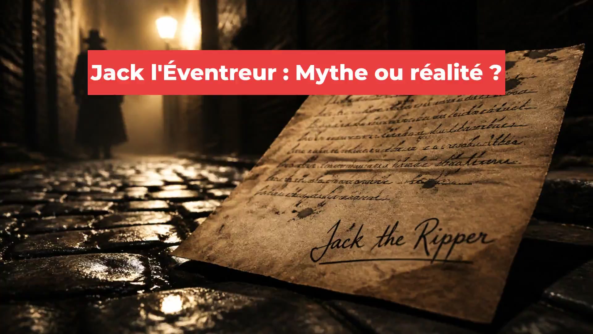 Jack l'Éventreur : Mythe ou réalité ?