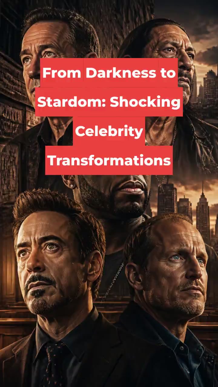 From Darkness to Stardom: Shocking Celebrity Transformations