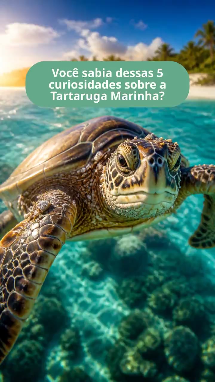 5 Curiosidades Fascinantes sobre Tartarugas Marinhas!