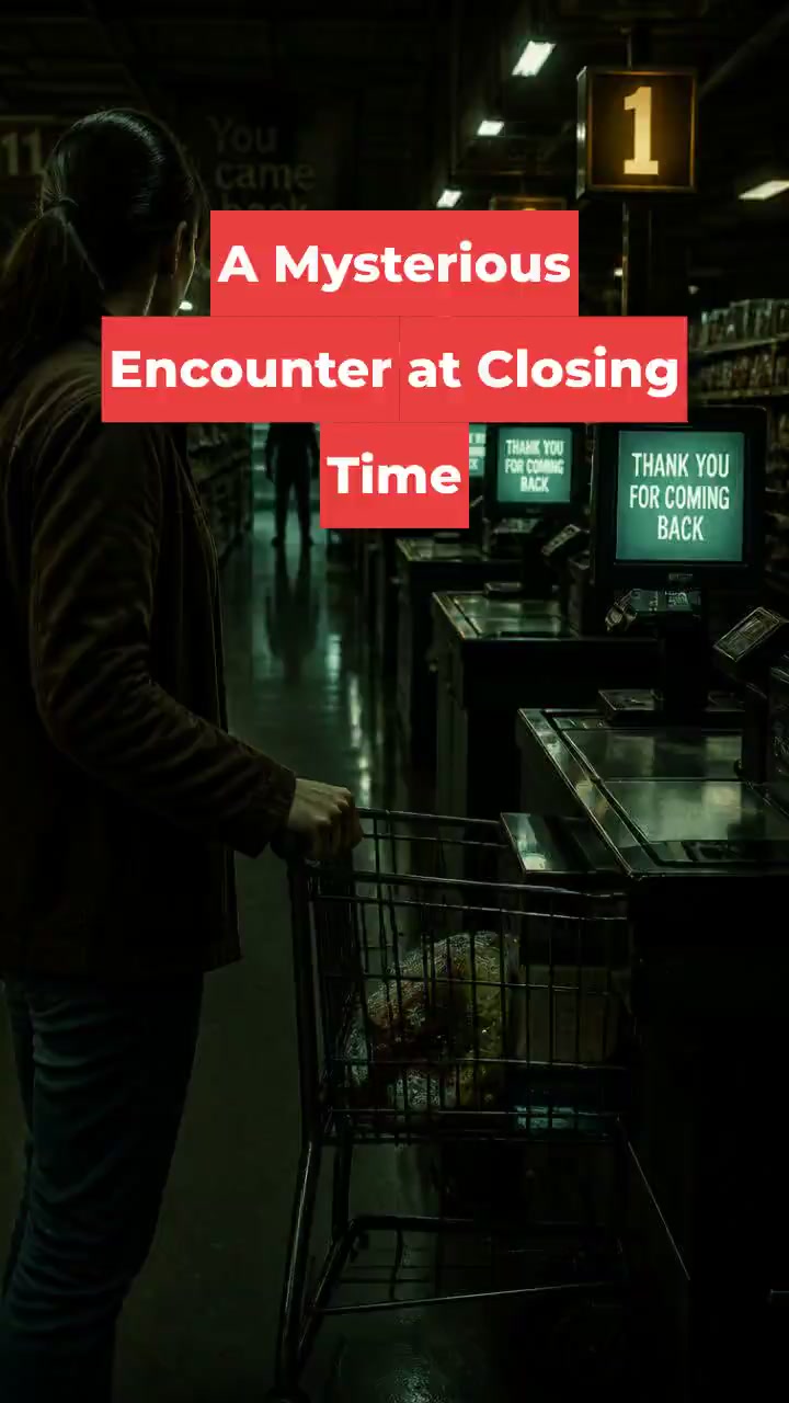 A Mysterious Encounter at Closing Time
