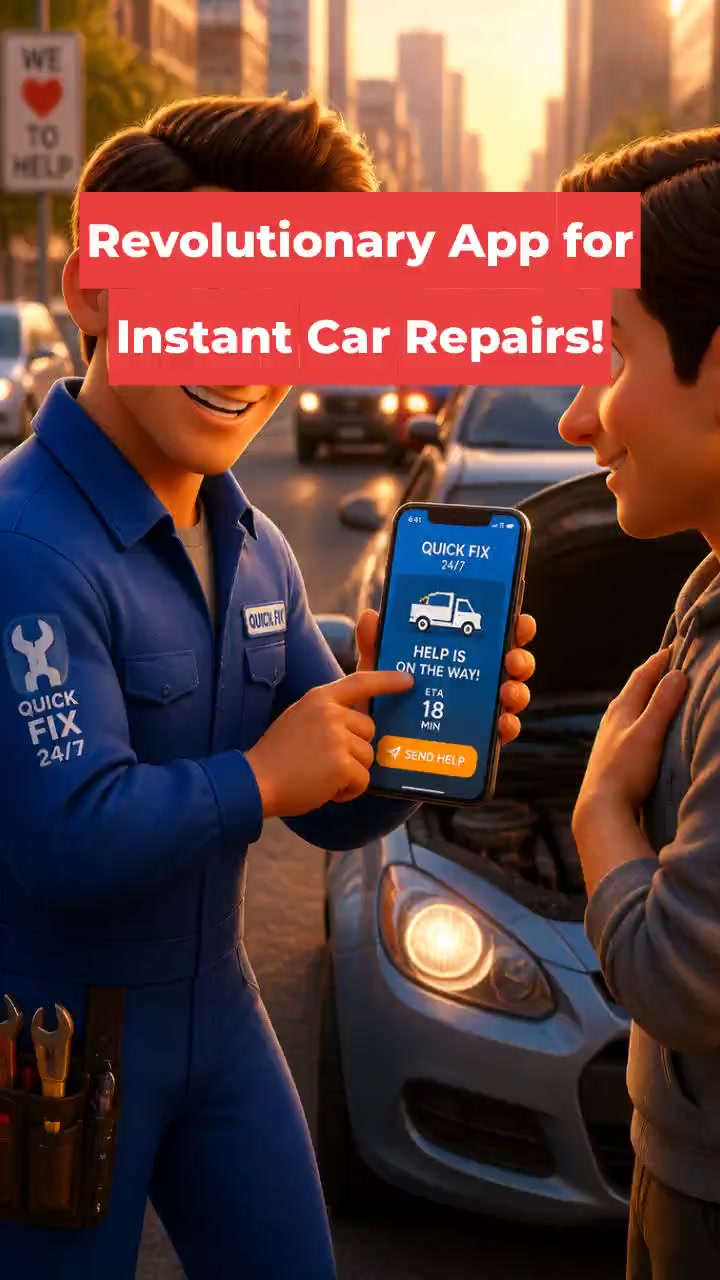 Revolutionary App for Instant Car Repairs!