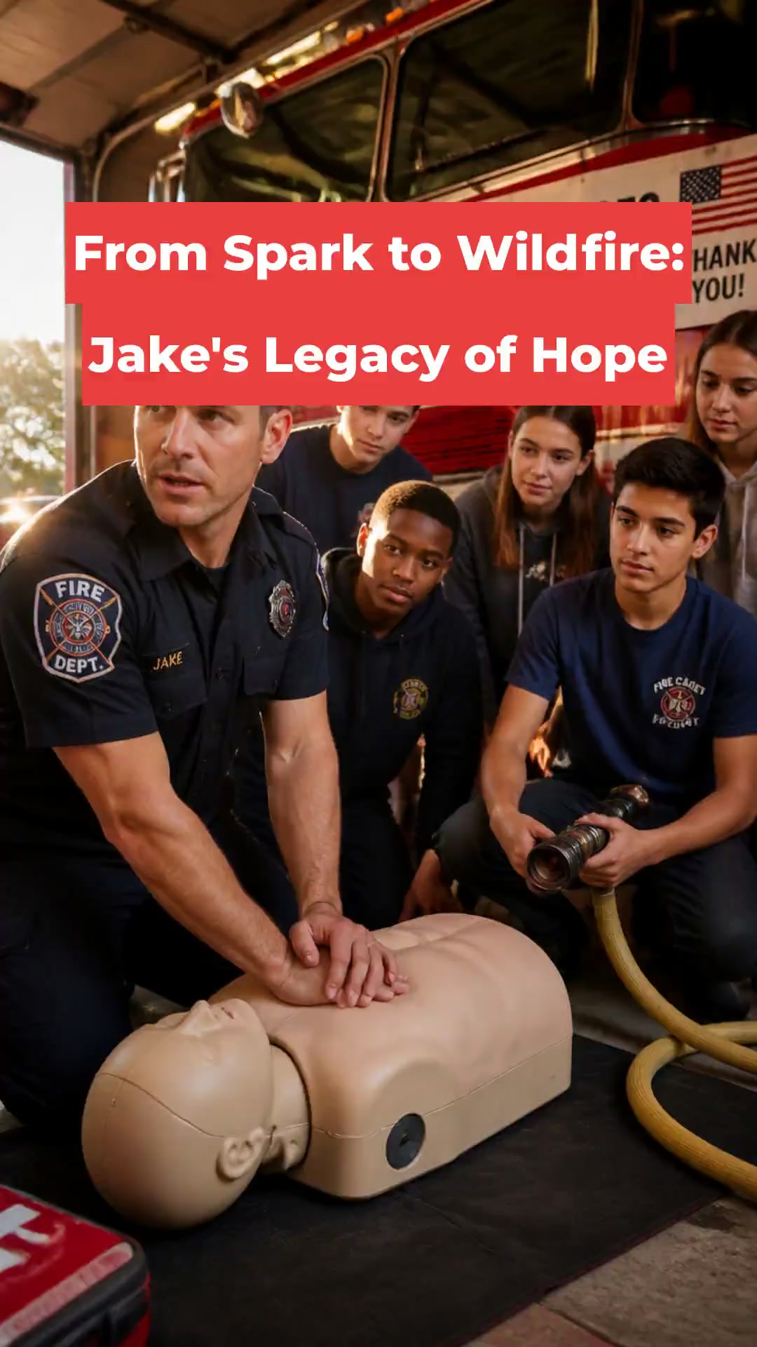 From Spark to Wildfire: Jake's Legacy of Hope
