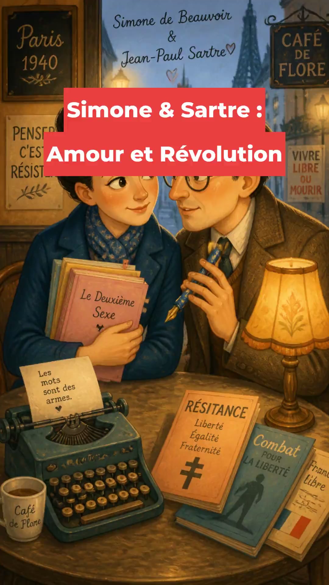 Simone & Sartre : Amour et Révolution