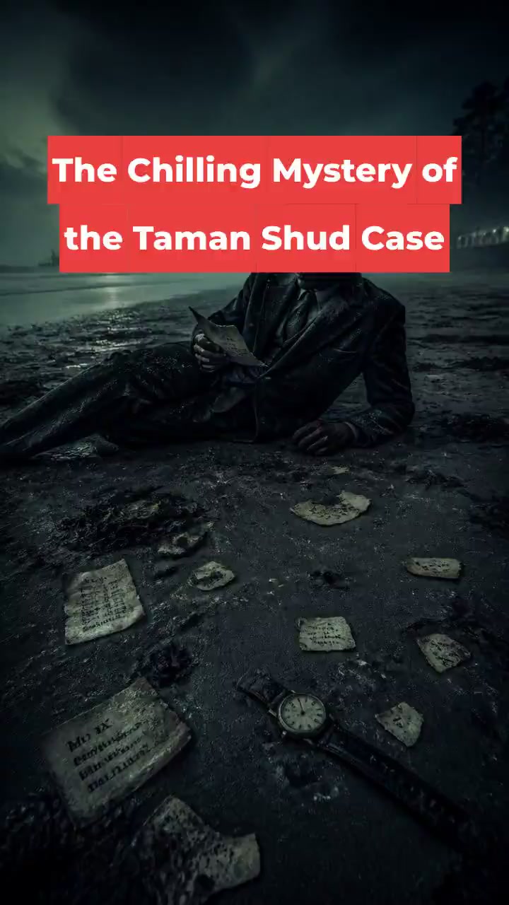 The Chilling Mystery of the Taman Shud Case