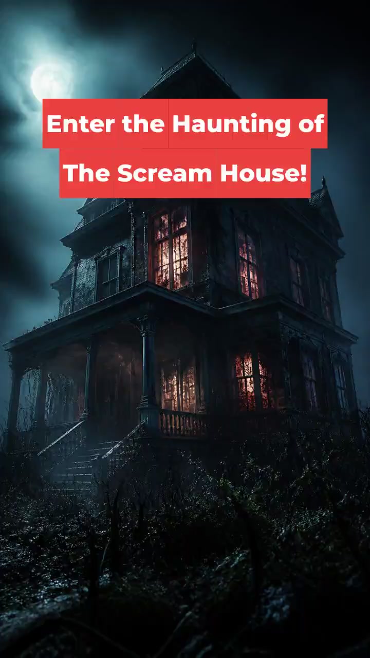 Enter the Haunting of The Scream House!
