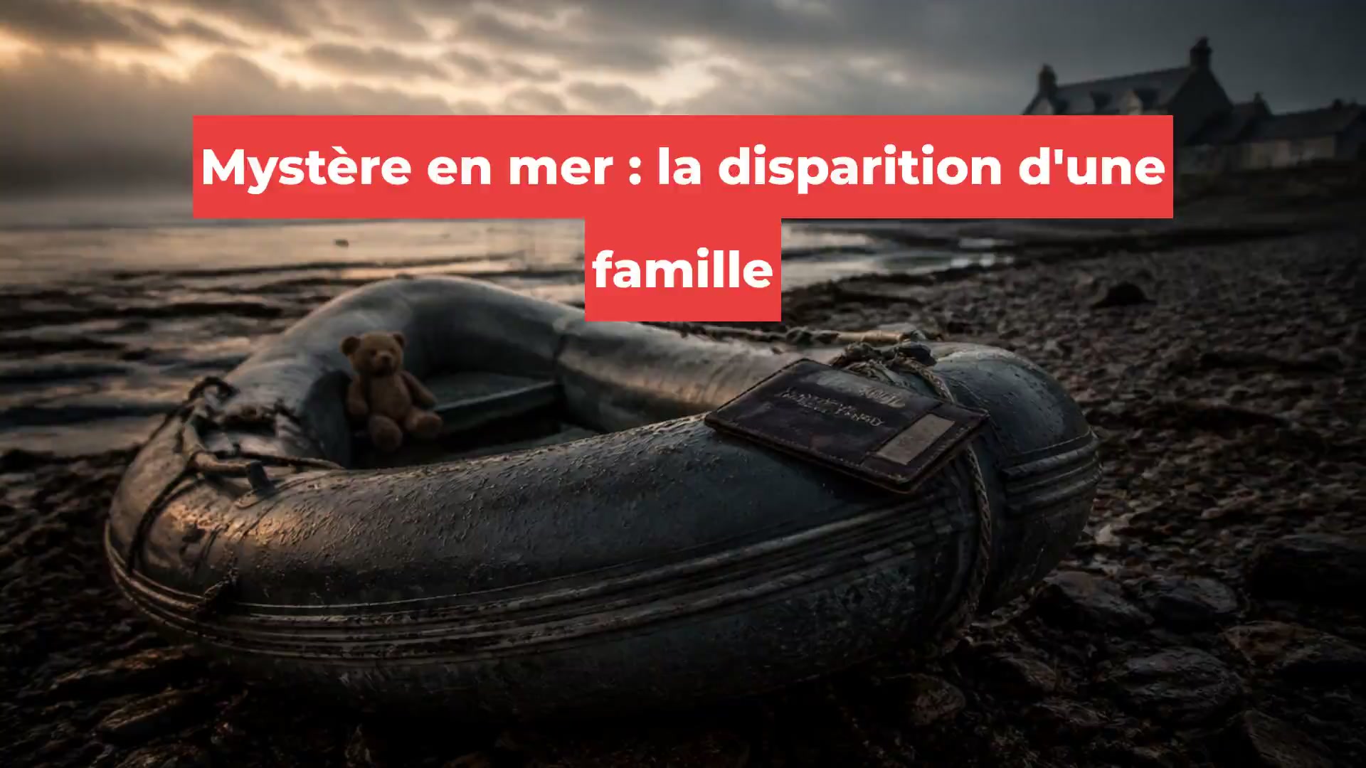 Mystère en mer : la disparition d'une famille