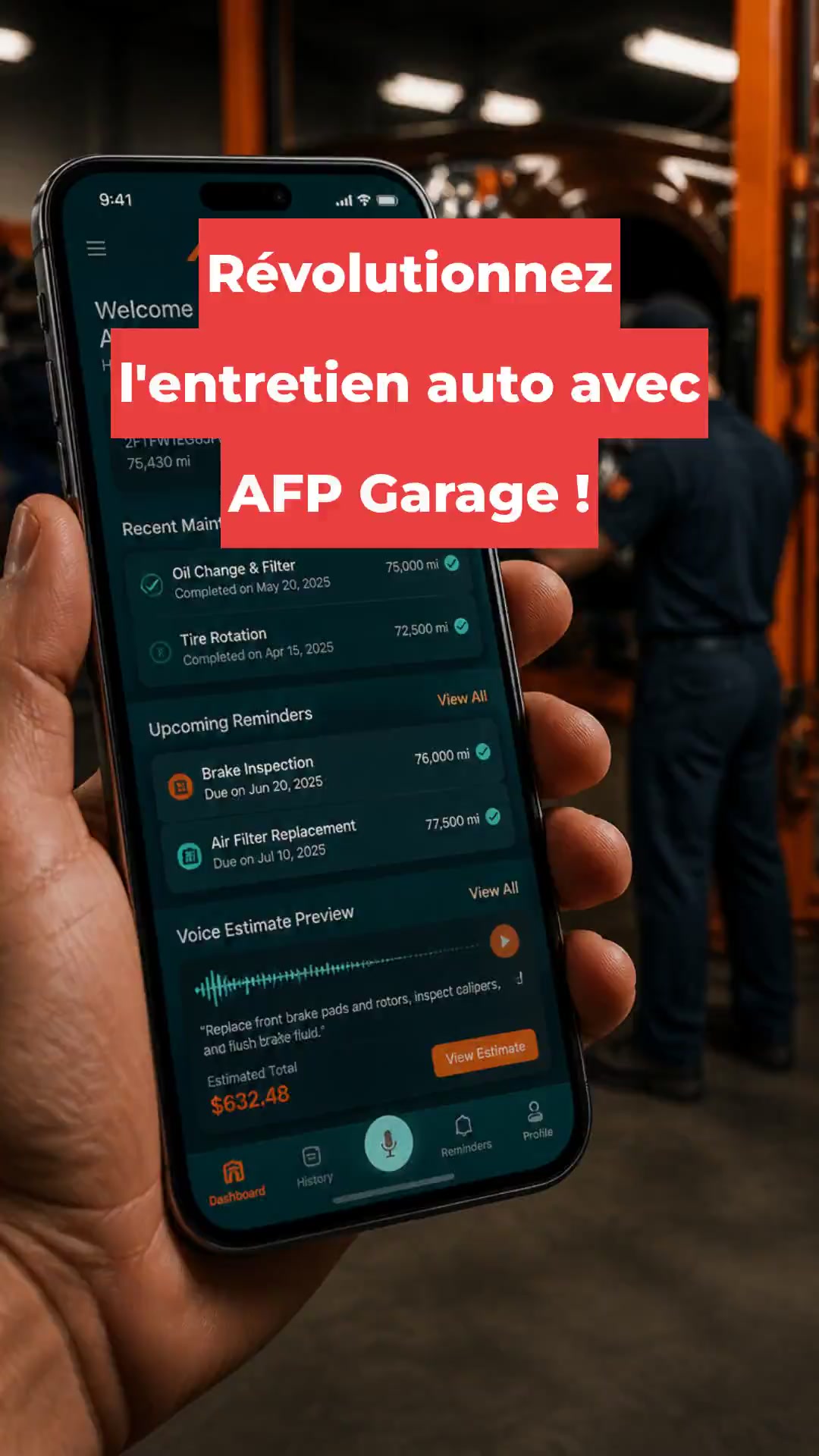 Révolutionnez l'entretien auto avec AFP Garage !