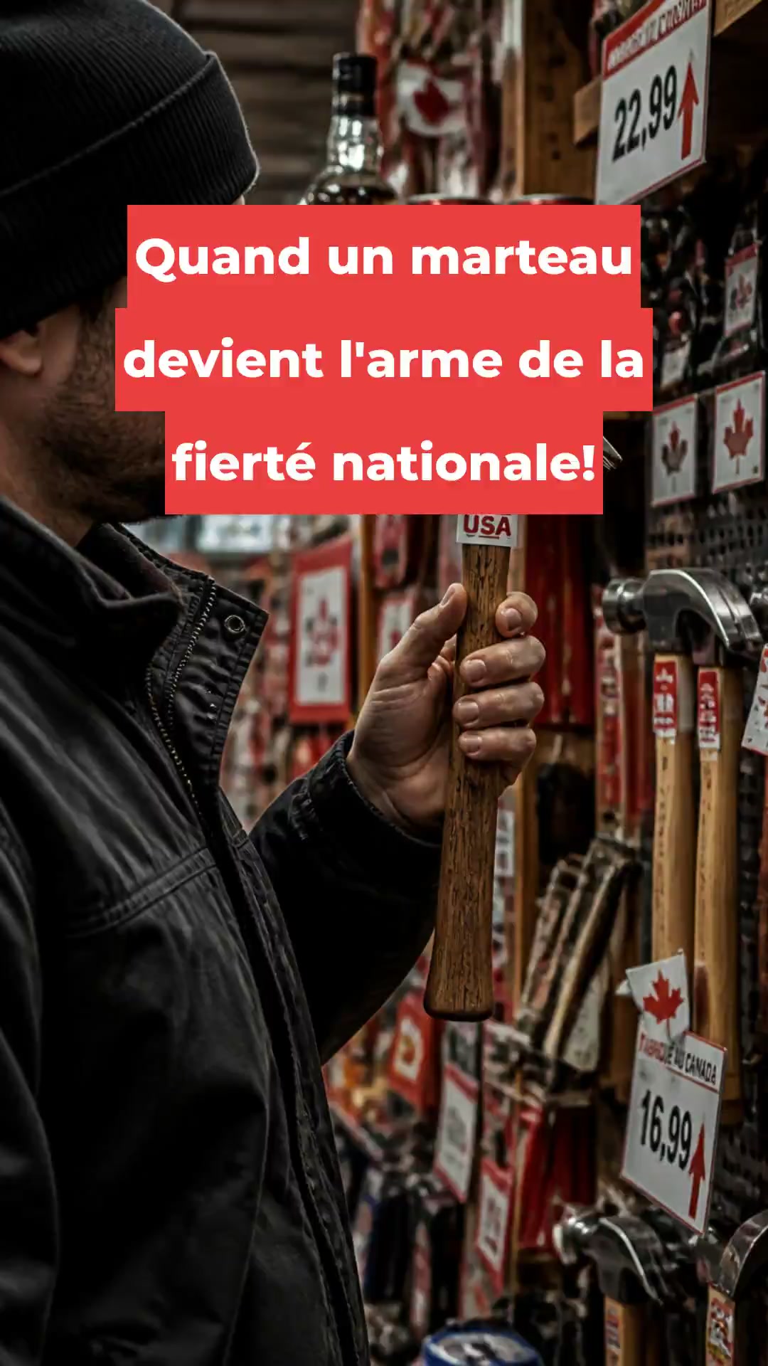 Quand un marteau devient l'arme de la fierté nationale!