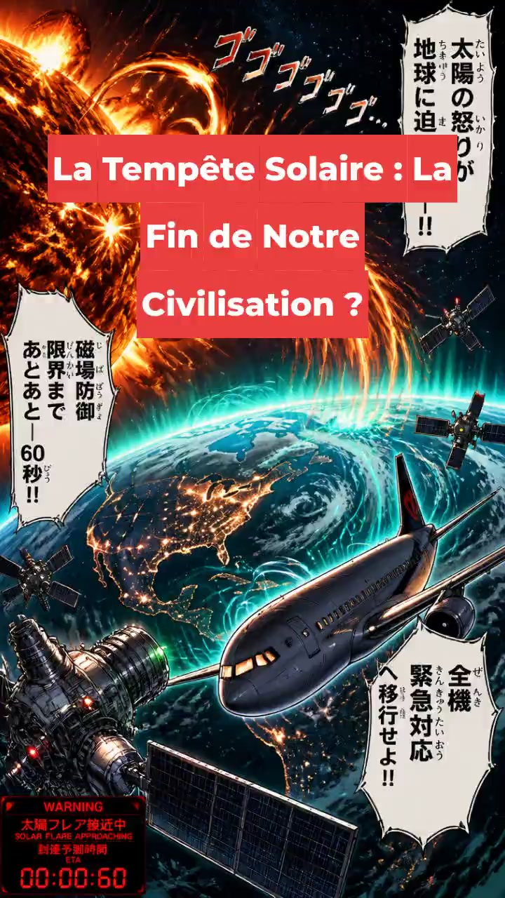 La Tempête Solaire : La Fin de Notre Civilisation ?