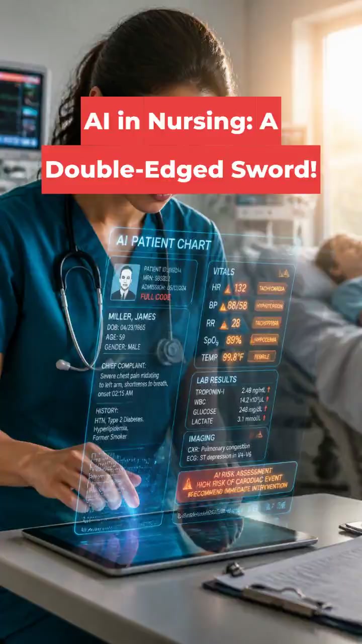 AI in Nursing: A Double-Edged Sword!