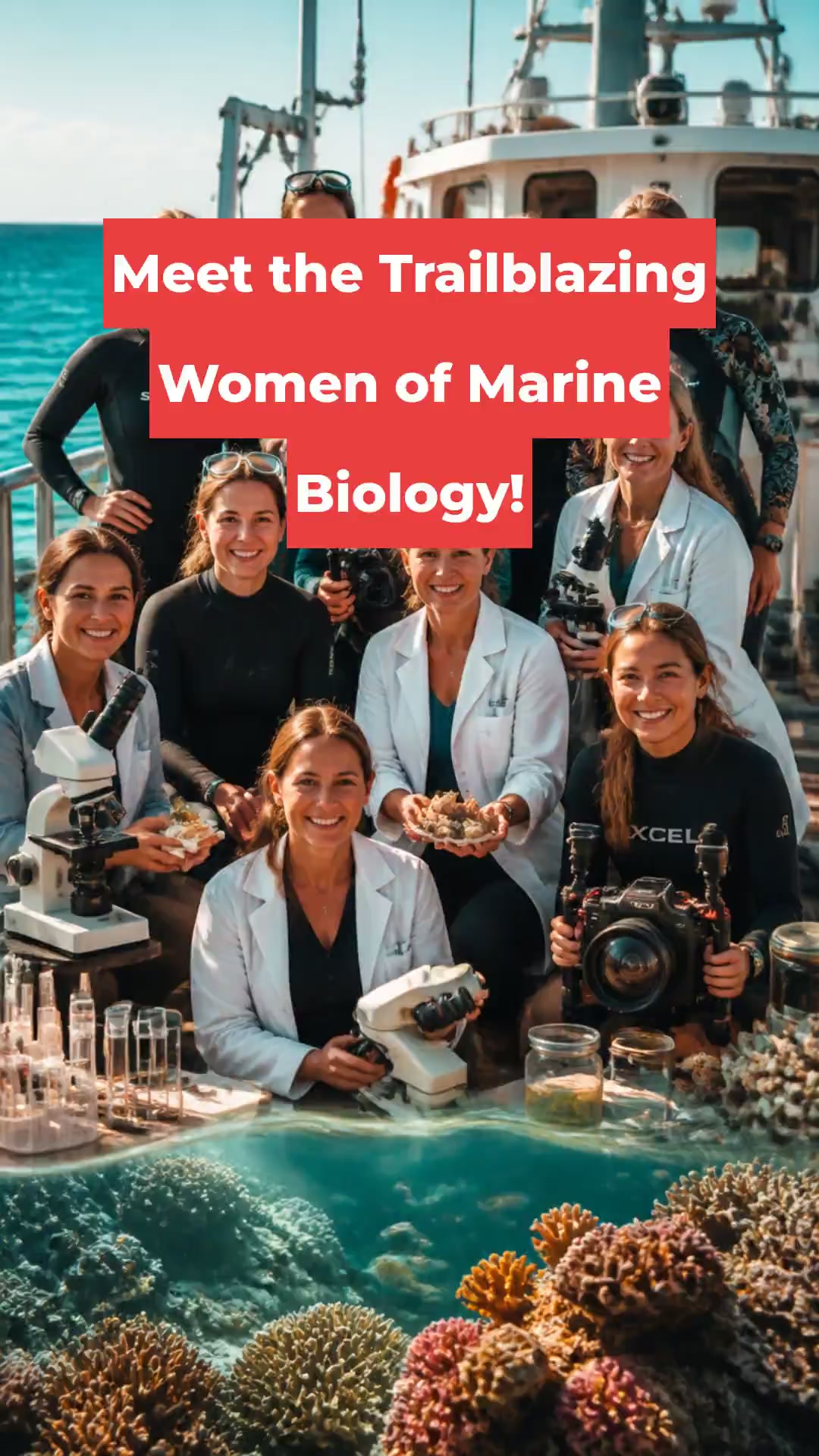 Meet the Trailblazing Women of Marine Biology!