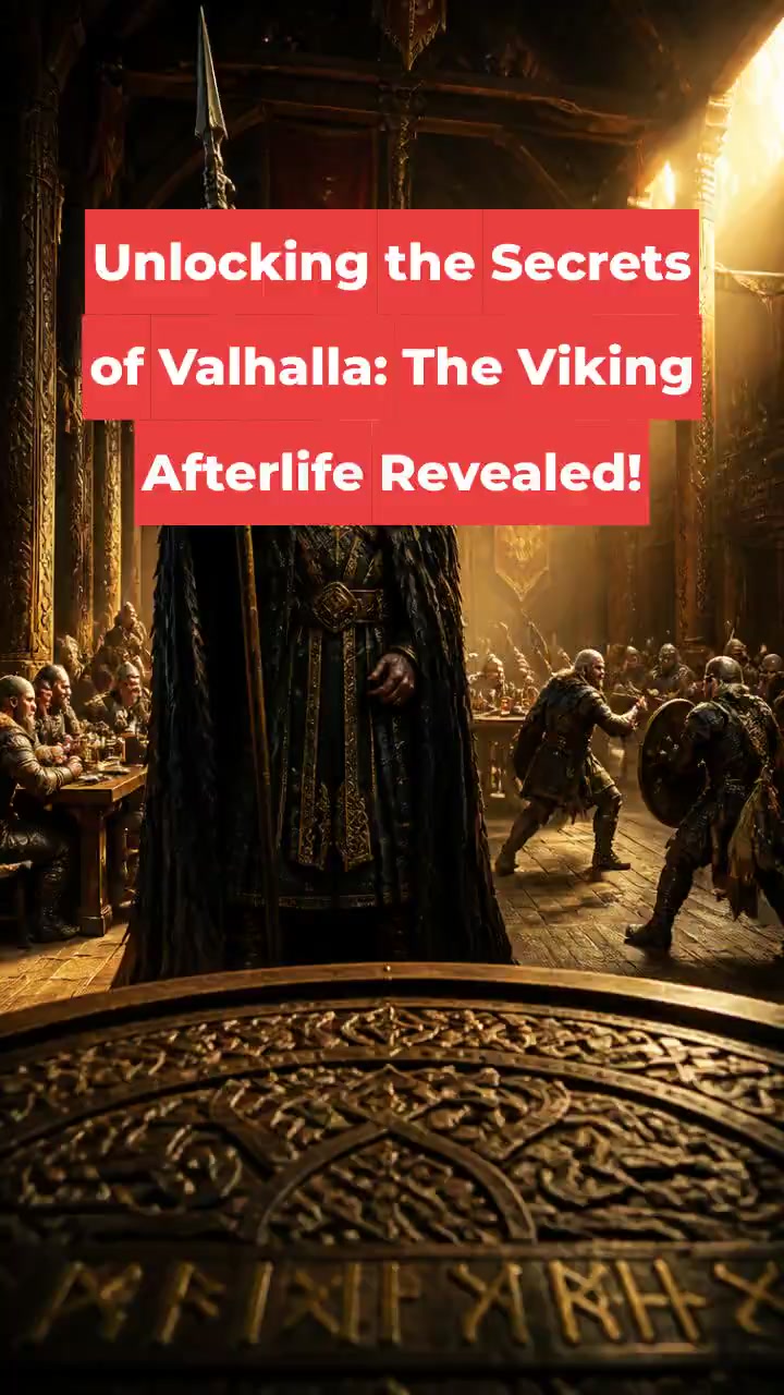 Unlocking the Secrets of Valhalla: The Viking Afterlife Revealed!