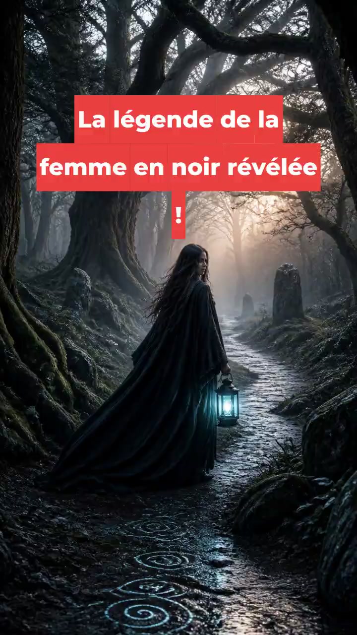 La légende de la femme en noir révélée !