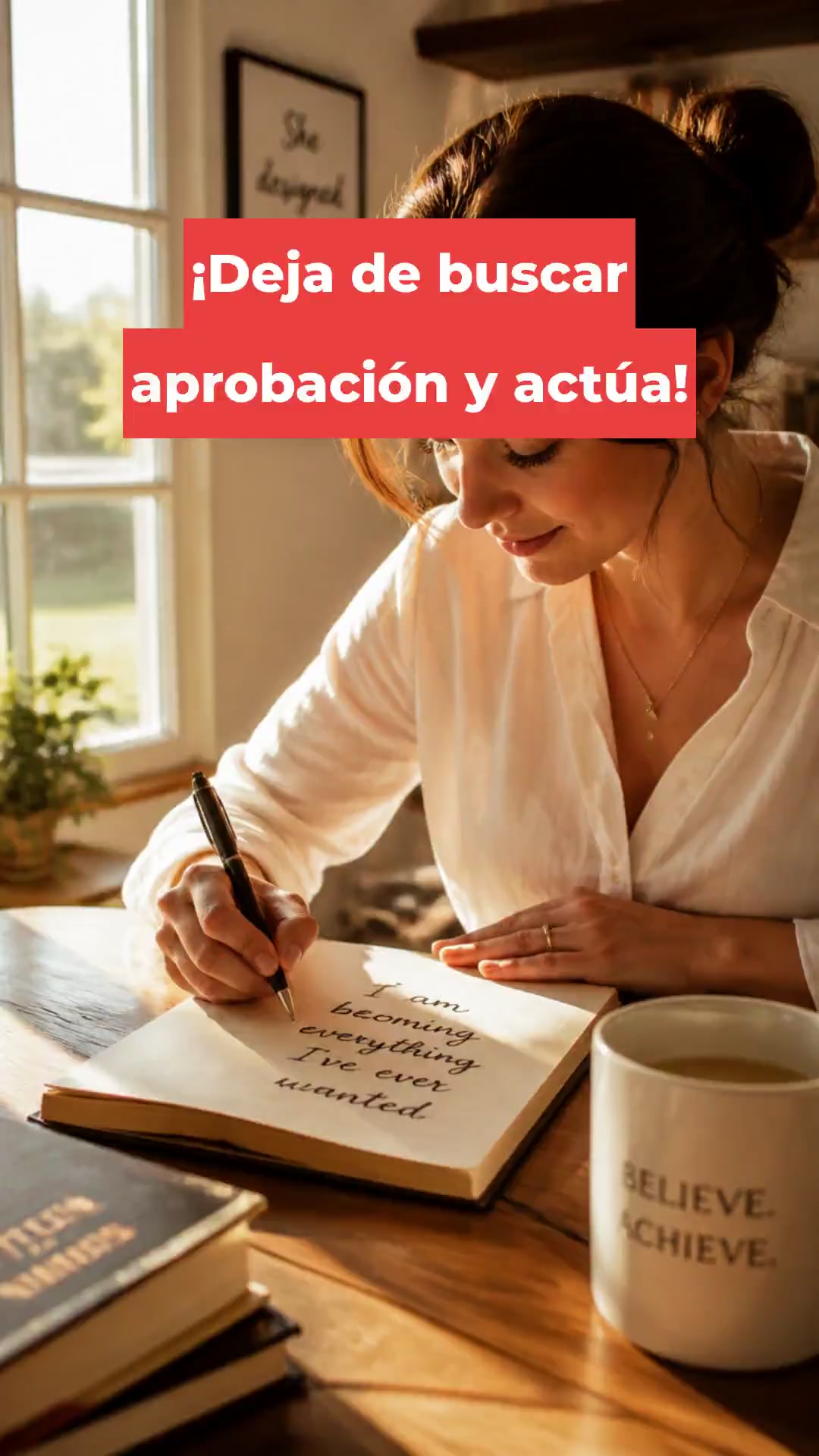 ¡Deja de buscar aprobación y actúa!