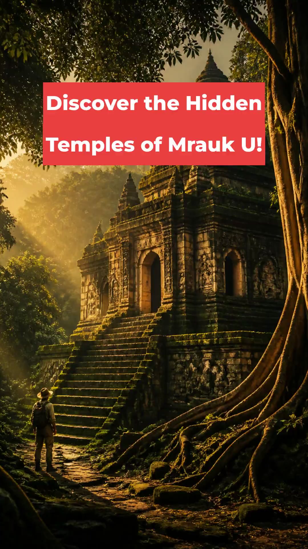 Discover the Hidden Temples of Mrauk U!