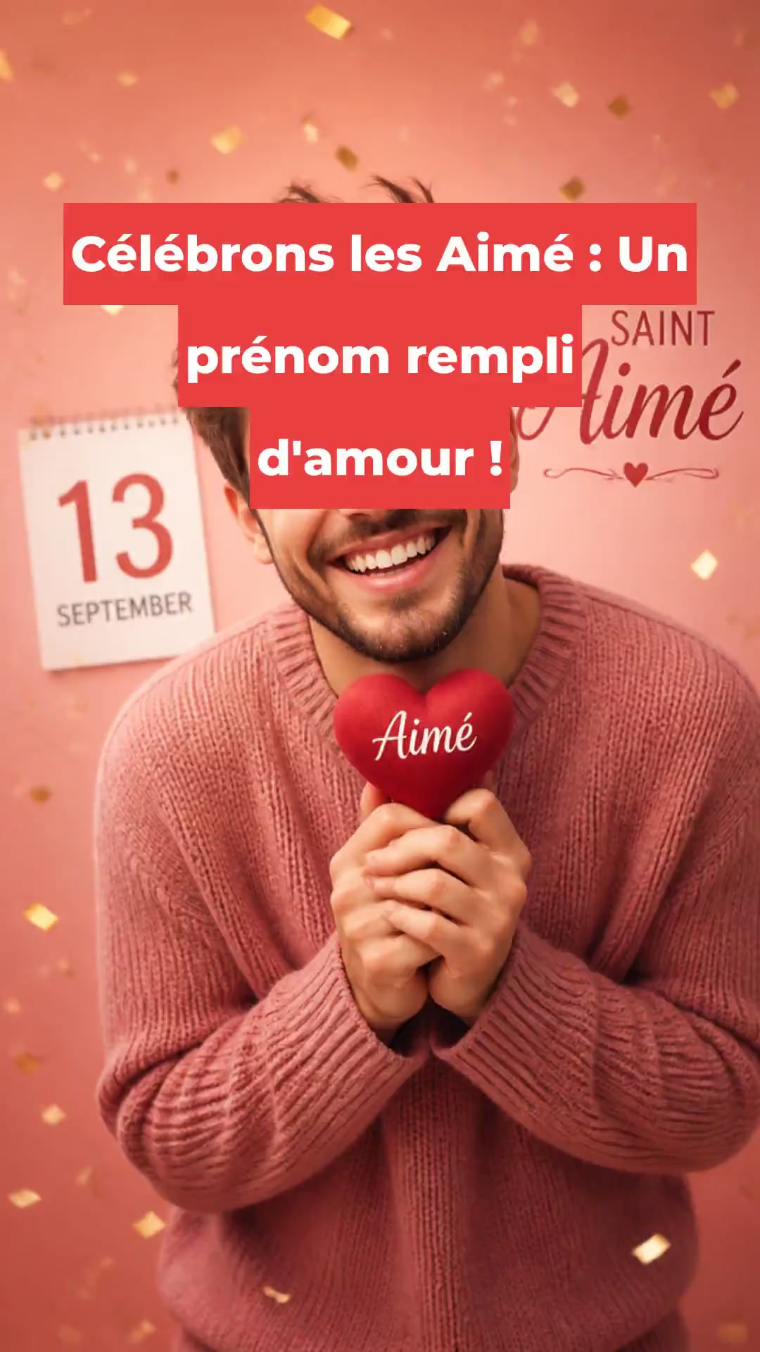 Célébrons les Aimé : Un prénom rempli d'amour !