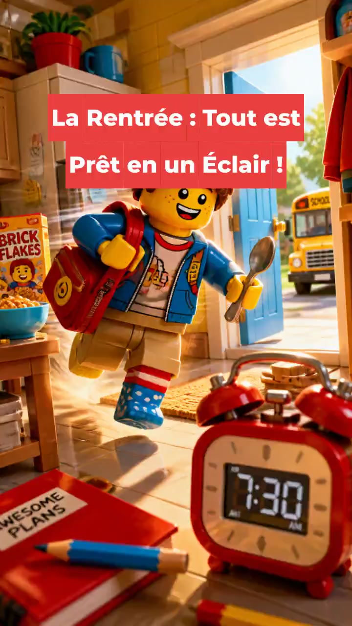 La Rentrée : Tout est Prêt en un Éclair !