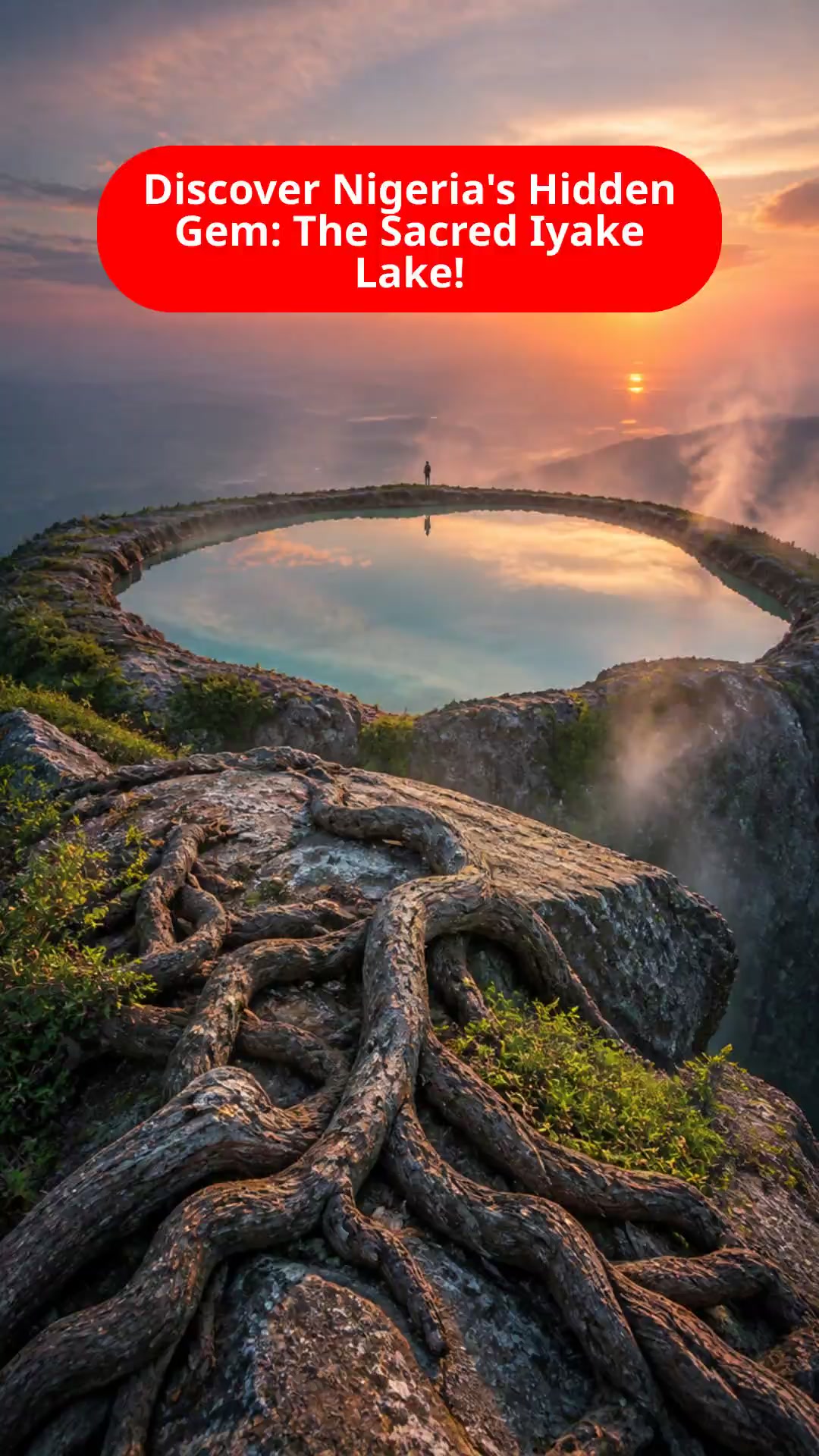 Discover Nigeria's Hidden Gem: The Sacred Iyake Lake!