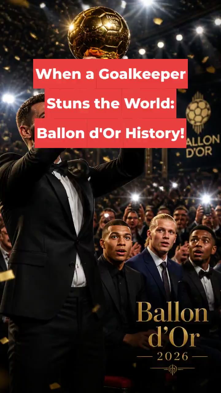 When a Goalkeeper Stuns the World: Ballon d'Or History!