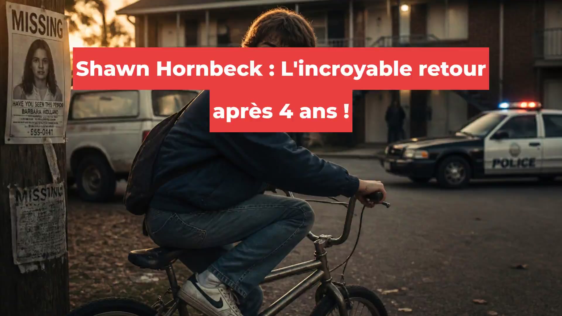 Shawn Hornbeck : L'incroyable retour après 4 ans !