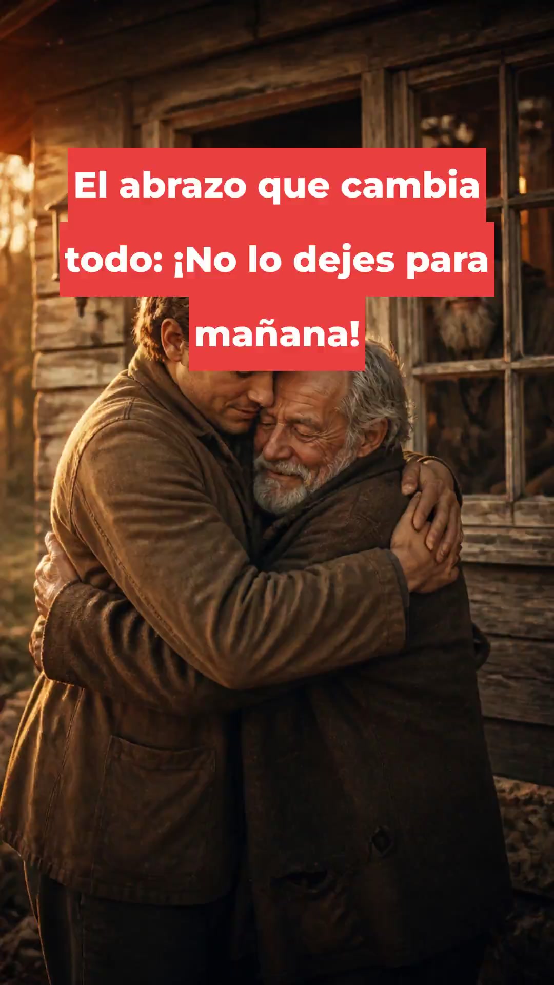 El abrazo que cambia todo: ¡No lo dejes para mañana!