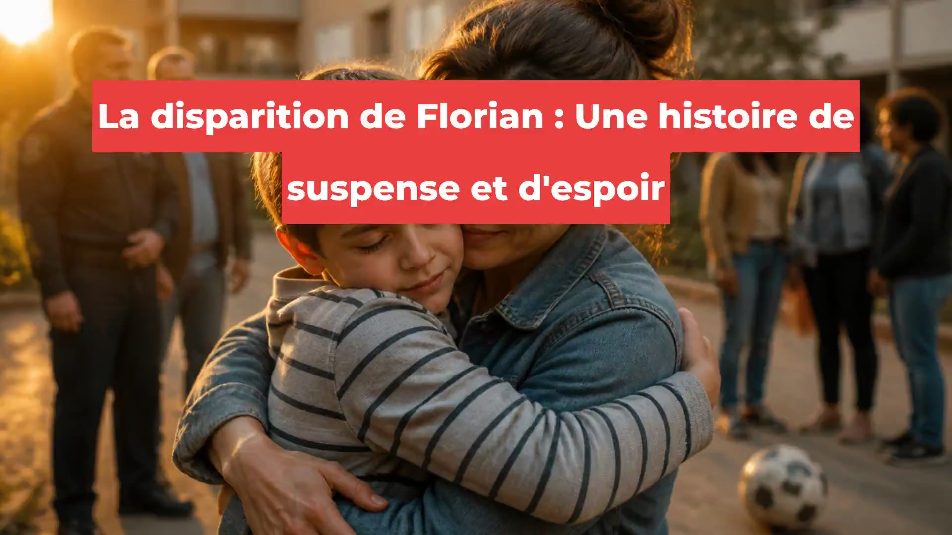 La disparition de Florian : Une histoire de suspense et d'espoir